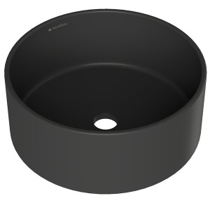 Раковина Aqueduto ESPIRAL ESP0140 накладная круглая черный матовый
