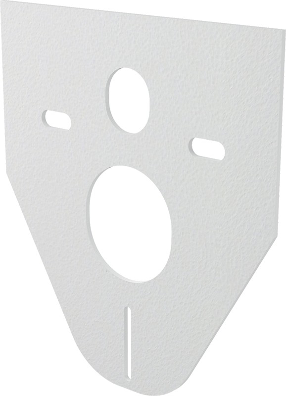 Звукоизоляционные плиты - Звукоизоляционная плита для подвесного унитаза и для биде арт.М91. для (AlcaPlast AM118/850 для сухой установки с вертикальным управлением)